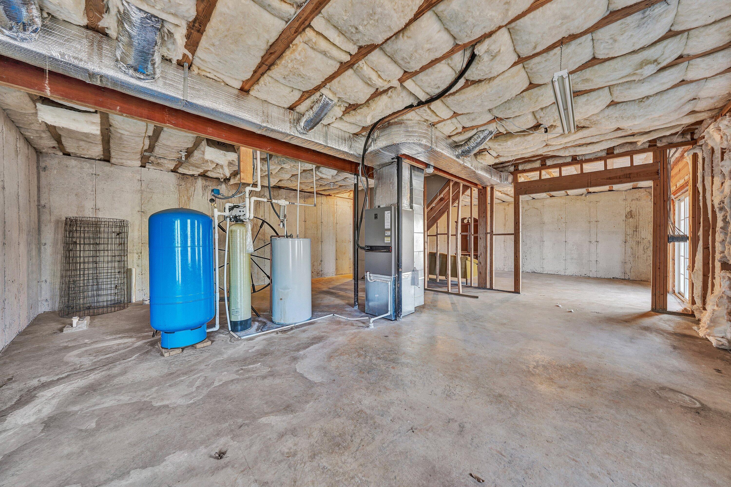 810 Gap Bridge Road Moneta, VA 24121 - Photo 27 of 50 810 Gap Bridge Unfinished basement two