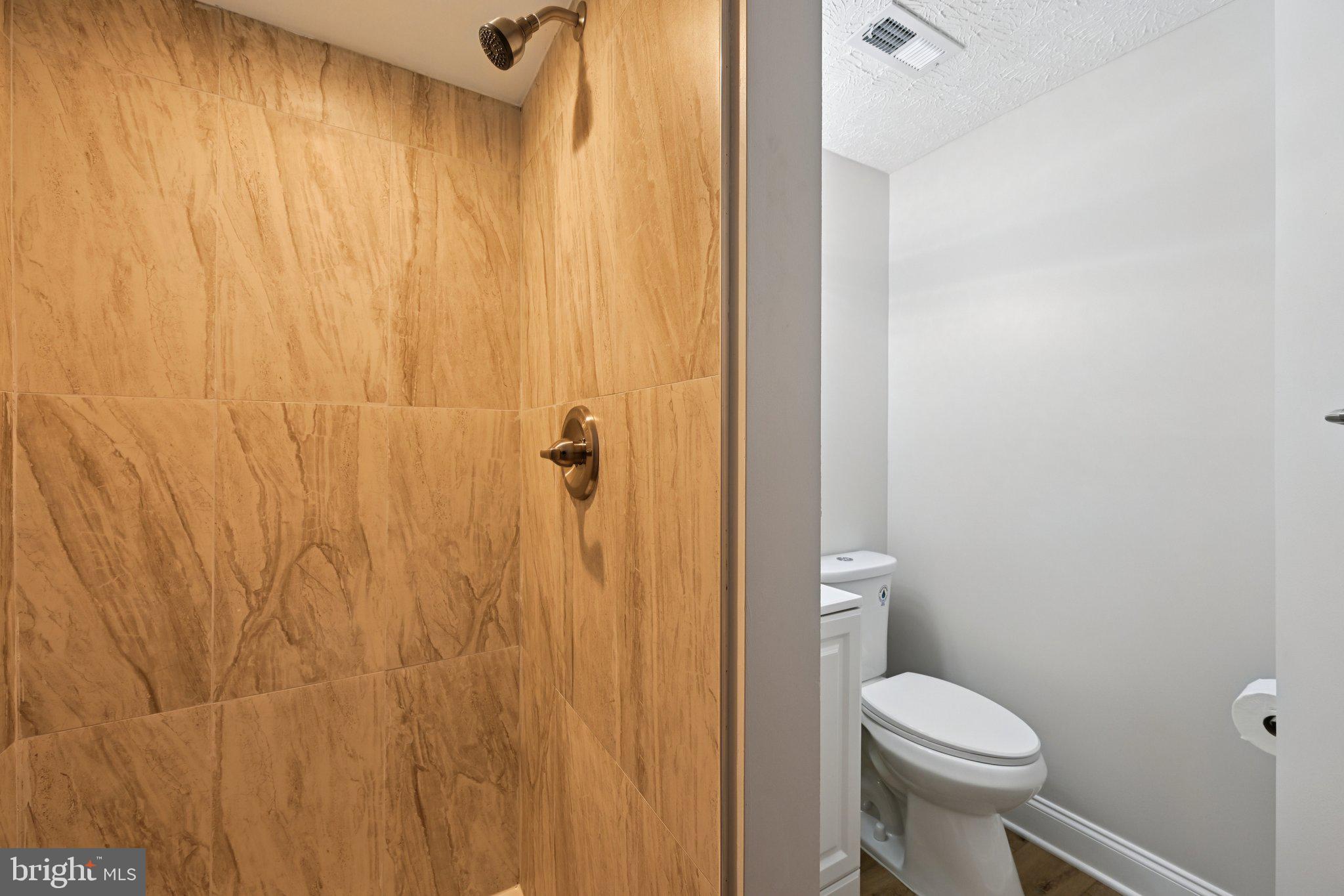 46 Bellfalls Way Baltimore, MD 21236 - Photo 43 of 65 a bathroom with a shower curtain