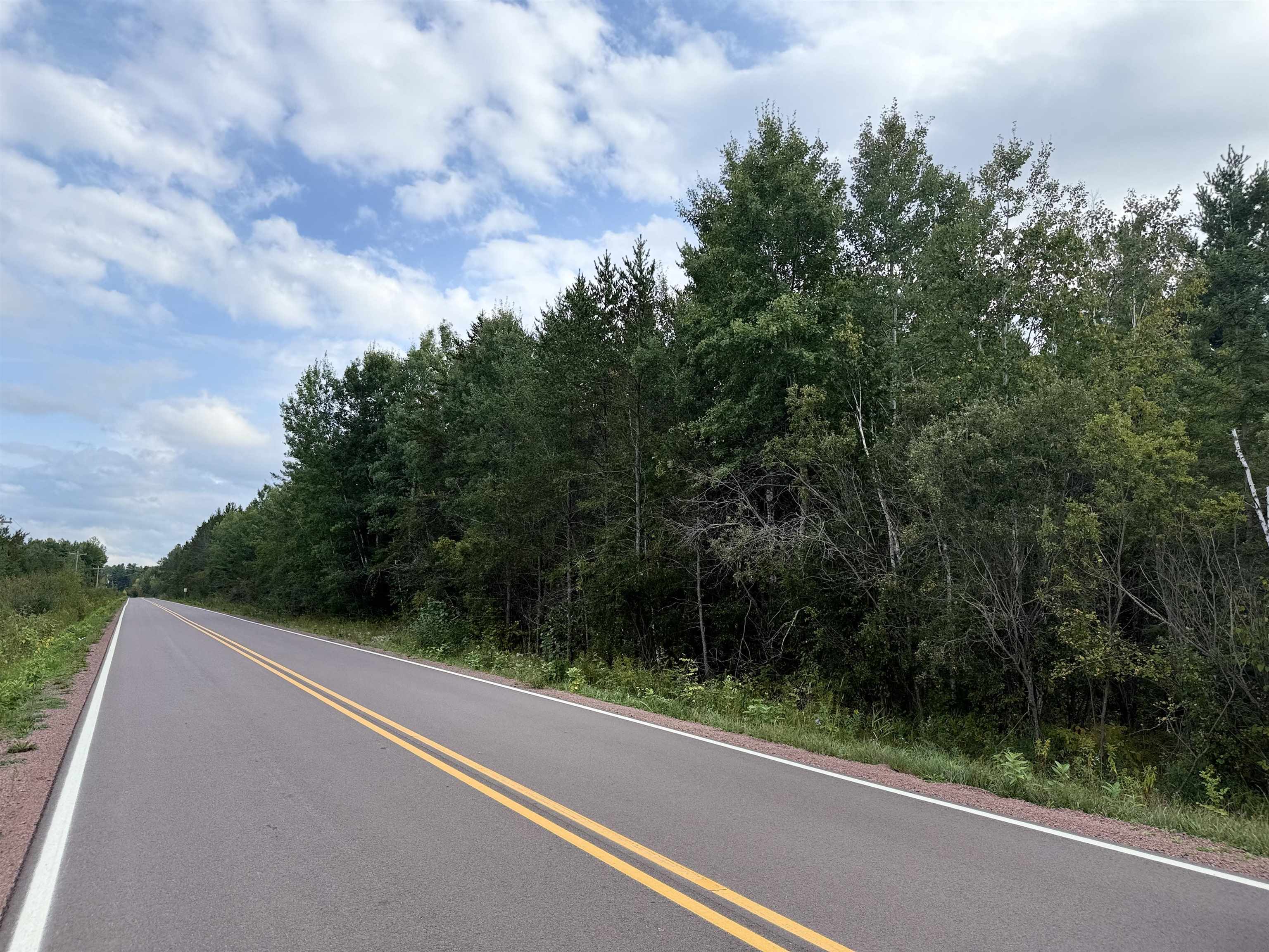 0 Old Odanah Road Ashland, WI 54806 - Photo 2 of 8 View of asphalt street featuring a view of trees