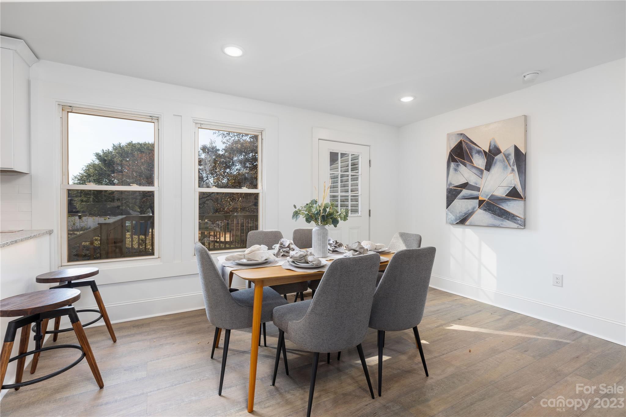 201 Hicks Circle Mount Holly, NC 28120 - Photo 6 of 23 a view of a dining room with furniture window and outside view