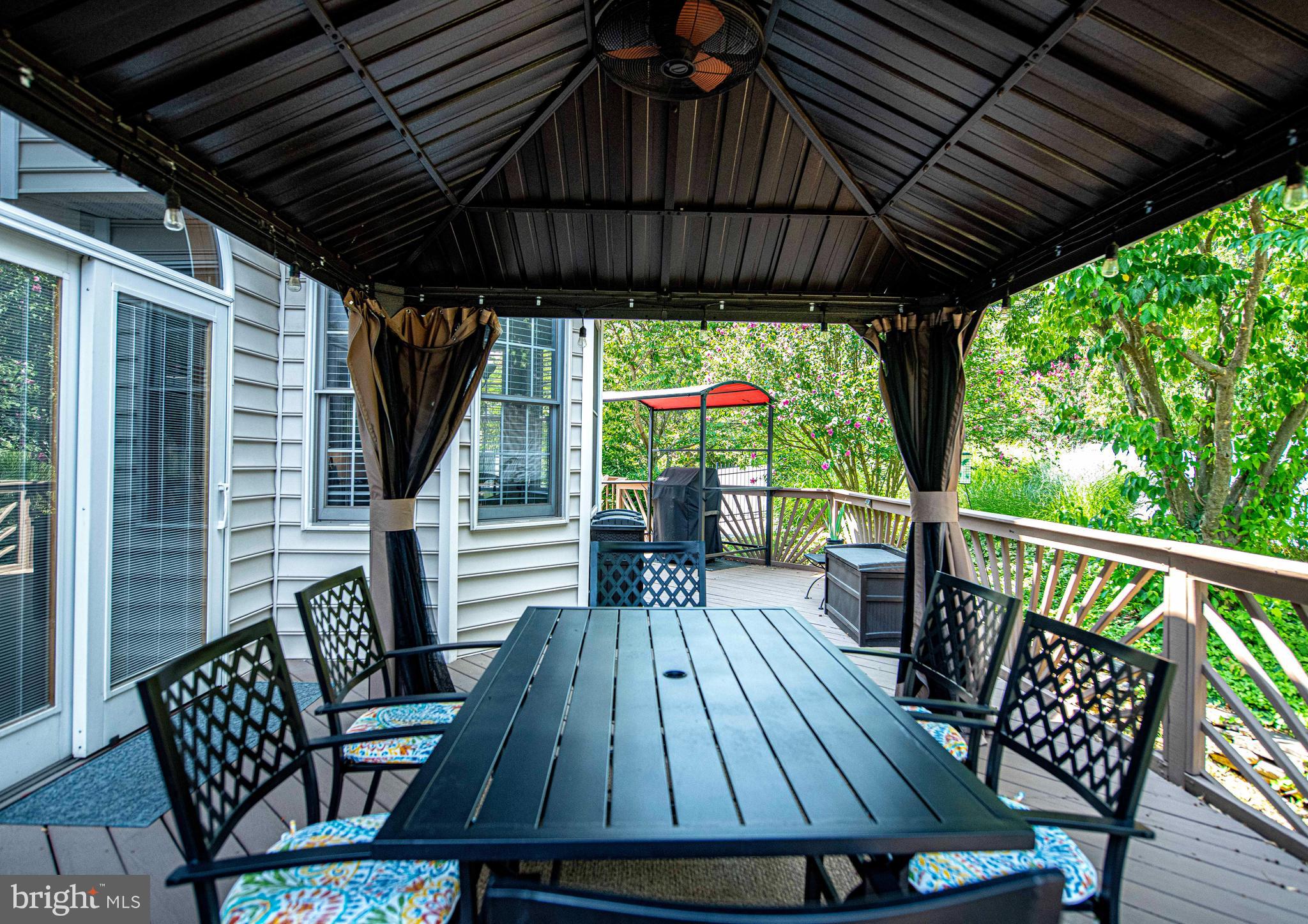 8506 Marblehead Road Lutherville-Timonium, MD 21093 - Photo 44 of 70 Huge back deck for entertaining. Awning conveys!