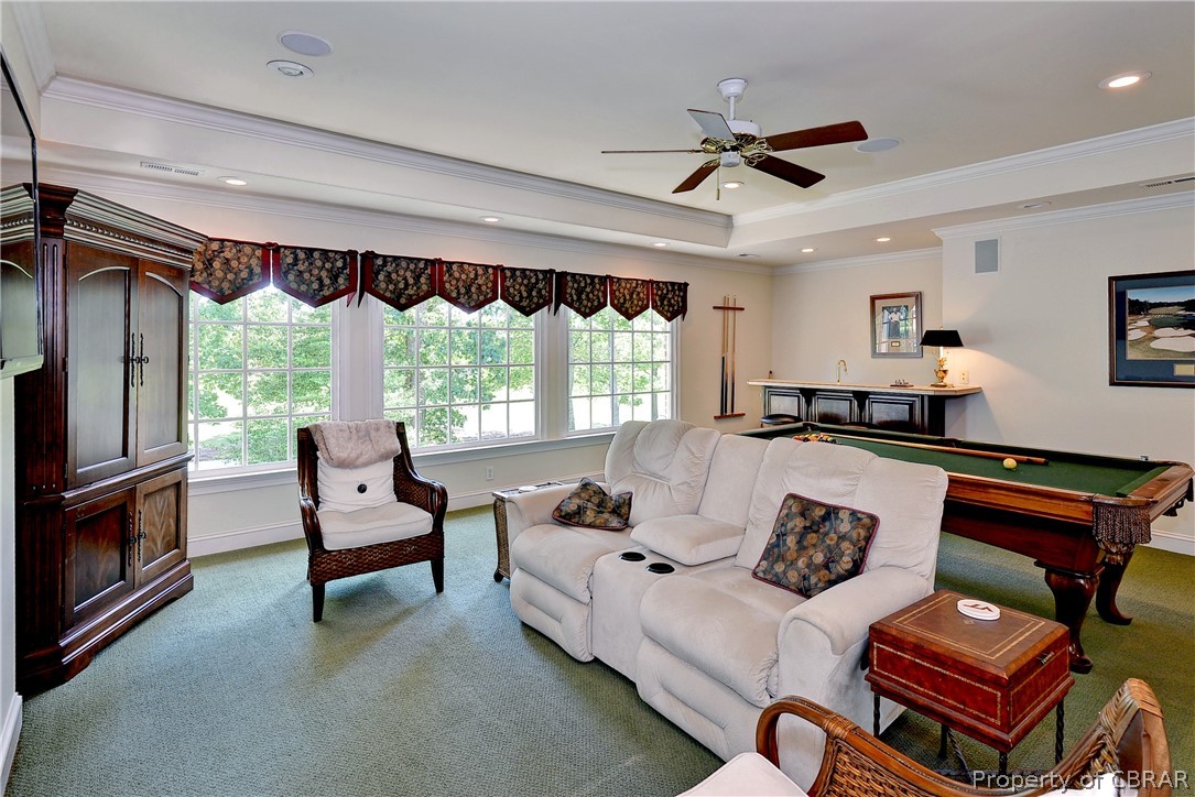 1632 River Ridge Williamsburg, VA 23185 - Photo 29 of 49 a living room with furniture ceiling fan and a window