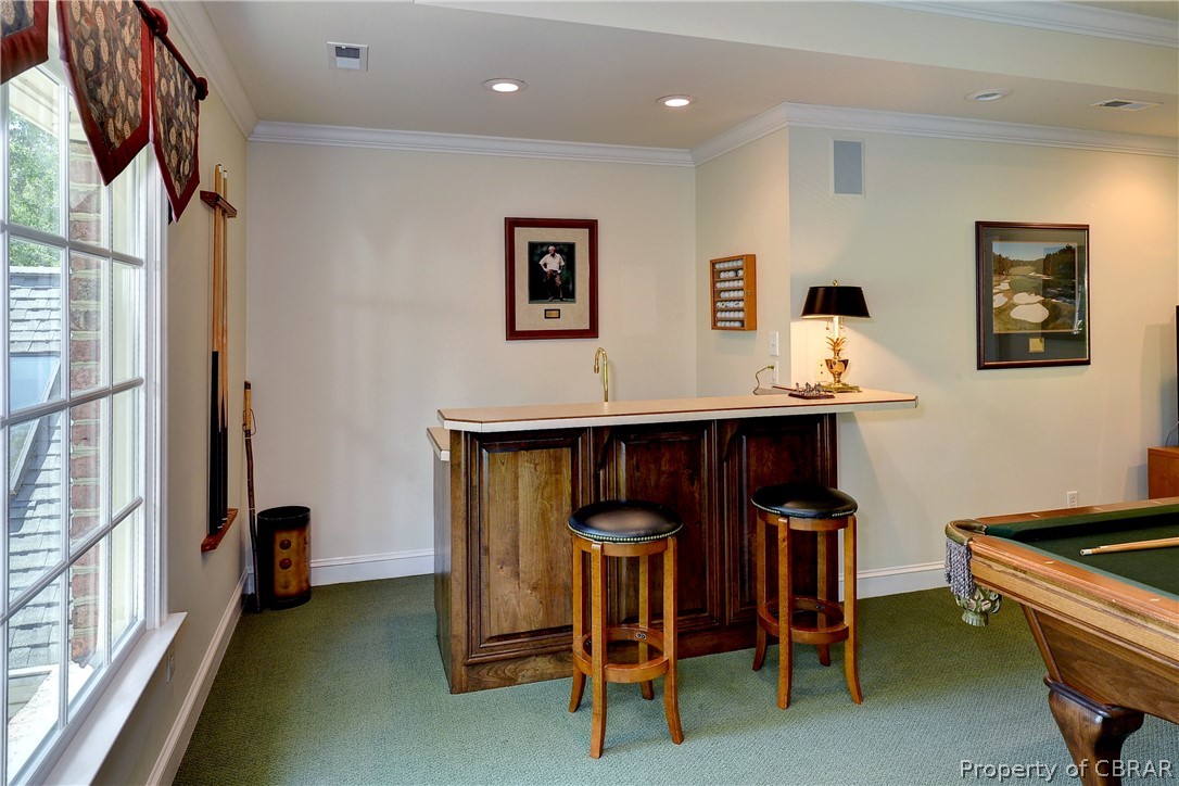 1632 River Ridge Williamsburg, VA 23185 - Photo 30 of 49 a view of a workspace with furniture and a window