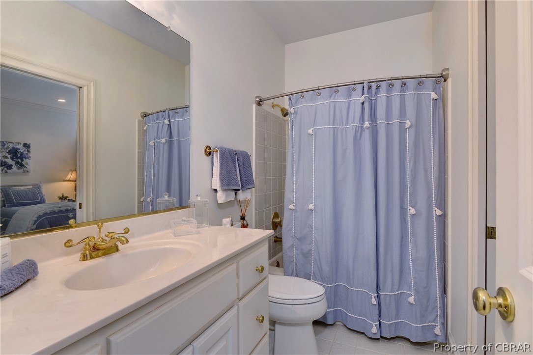 1632 River Ridge Williamsburg, VA 23185 - Photo 34 of 49 a bathroom with a sink toilet and shower
