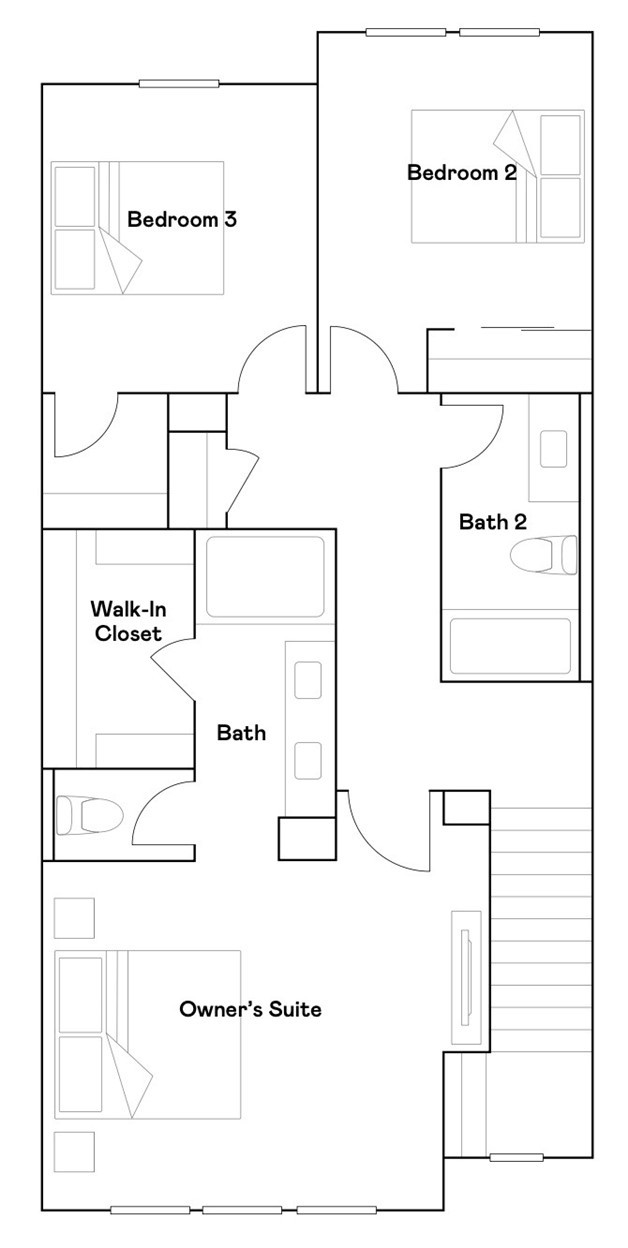 8483 Tapia Way Rancho Cucamonga, CA 91730 - Photo 26 of 26 Residence 2 - level 3 floorplan