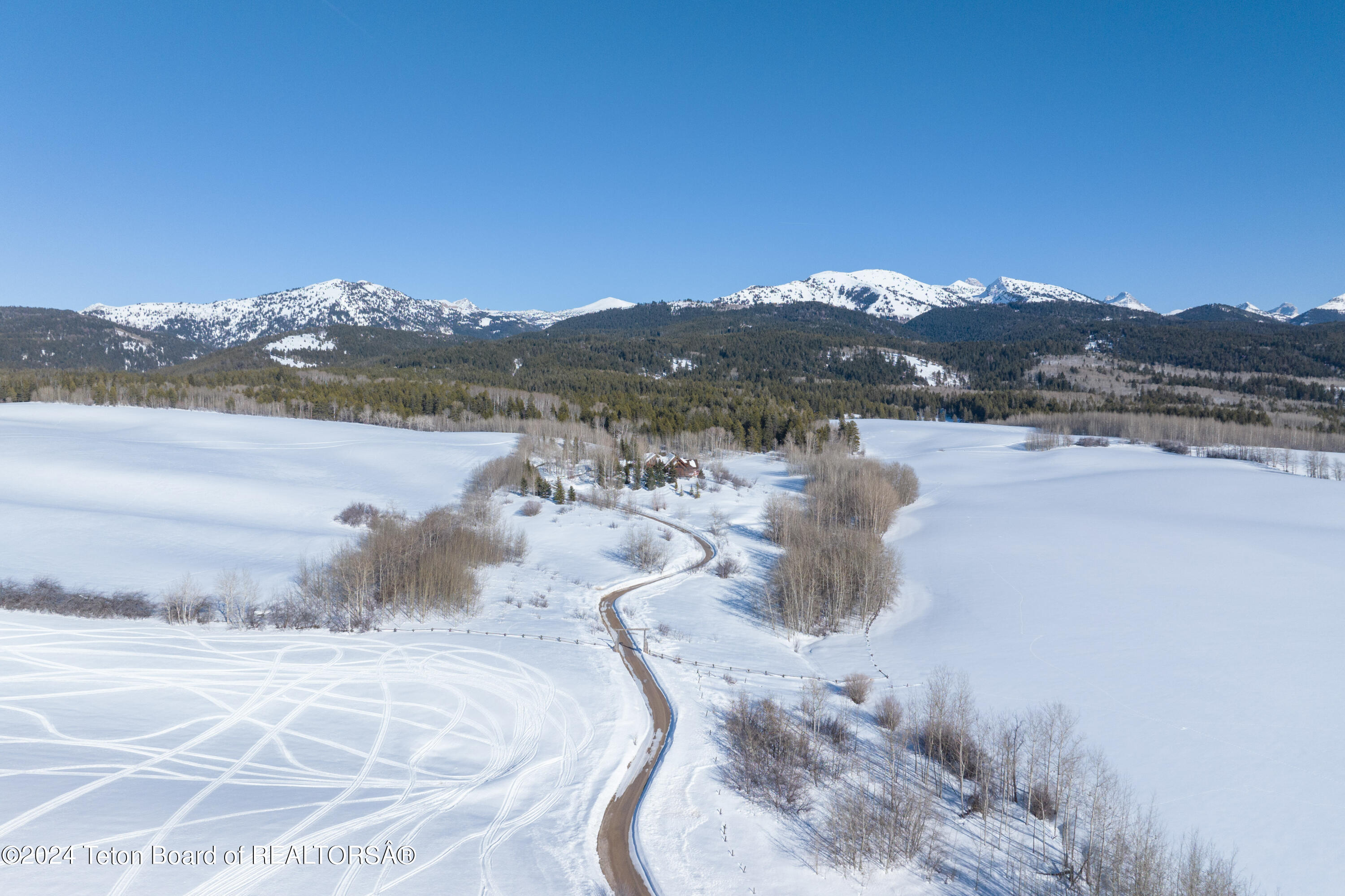 5 Blair Road Alta, WY 83414 - Photo 76 of 91 Winter Aerial 22