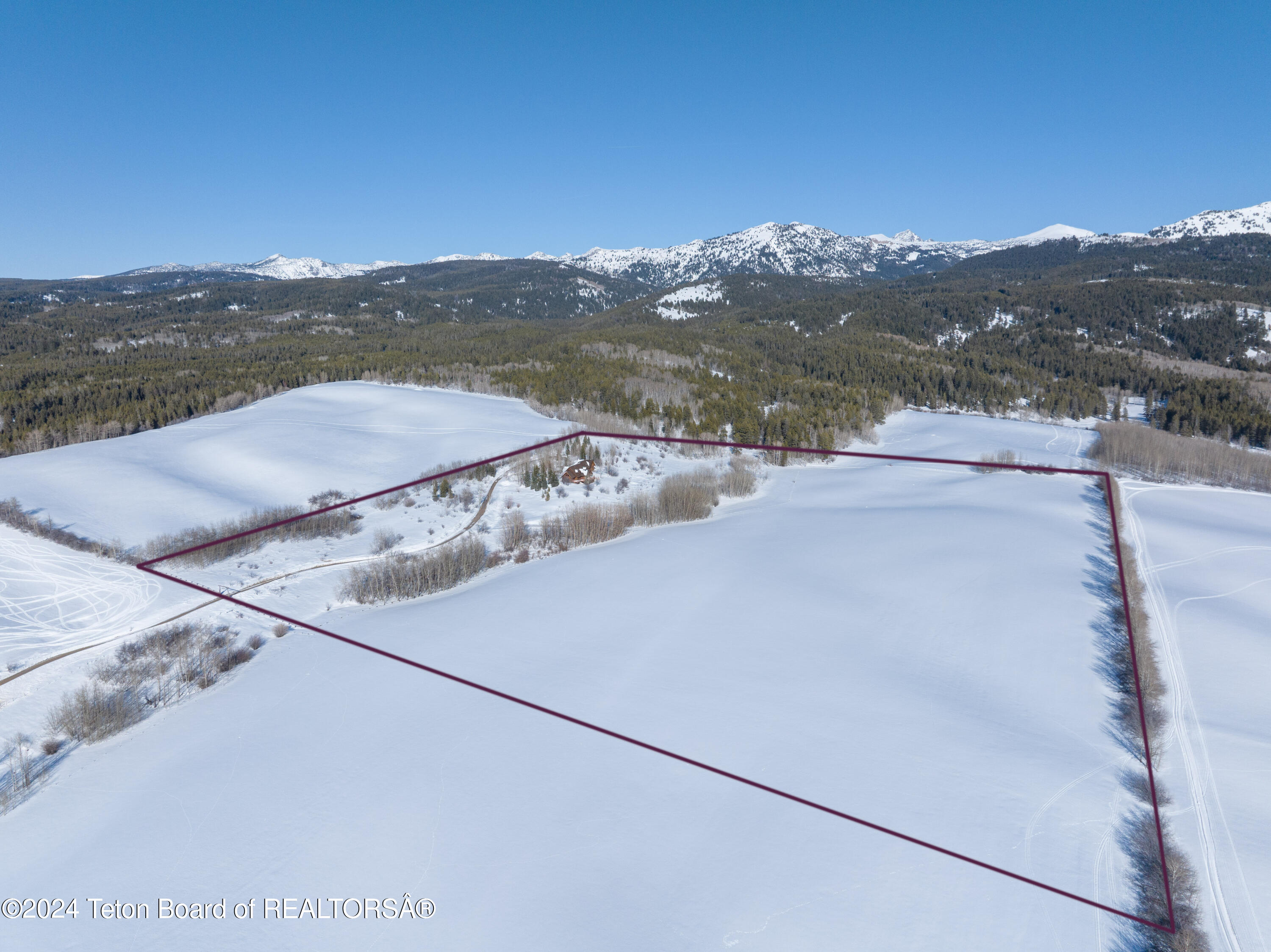 5 Blair Road Alta, WY 83414 - Photo 78 of 91 Winter Aerial 24