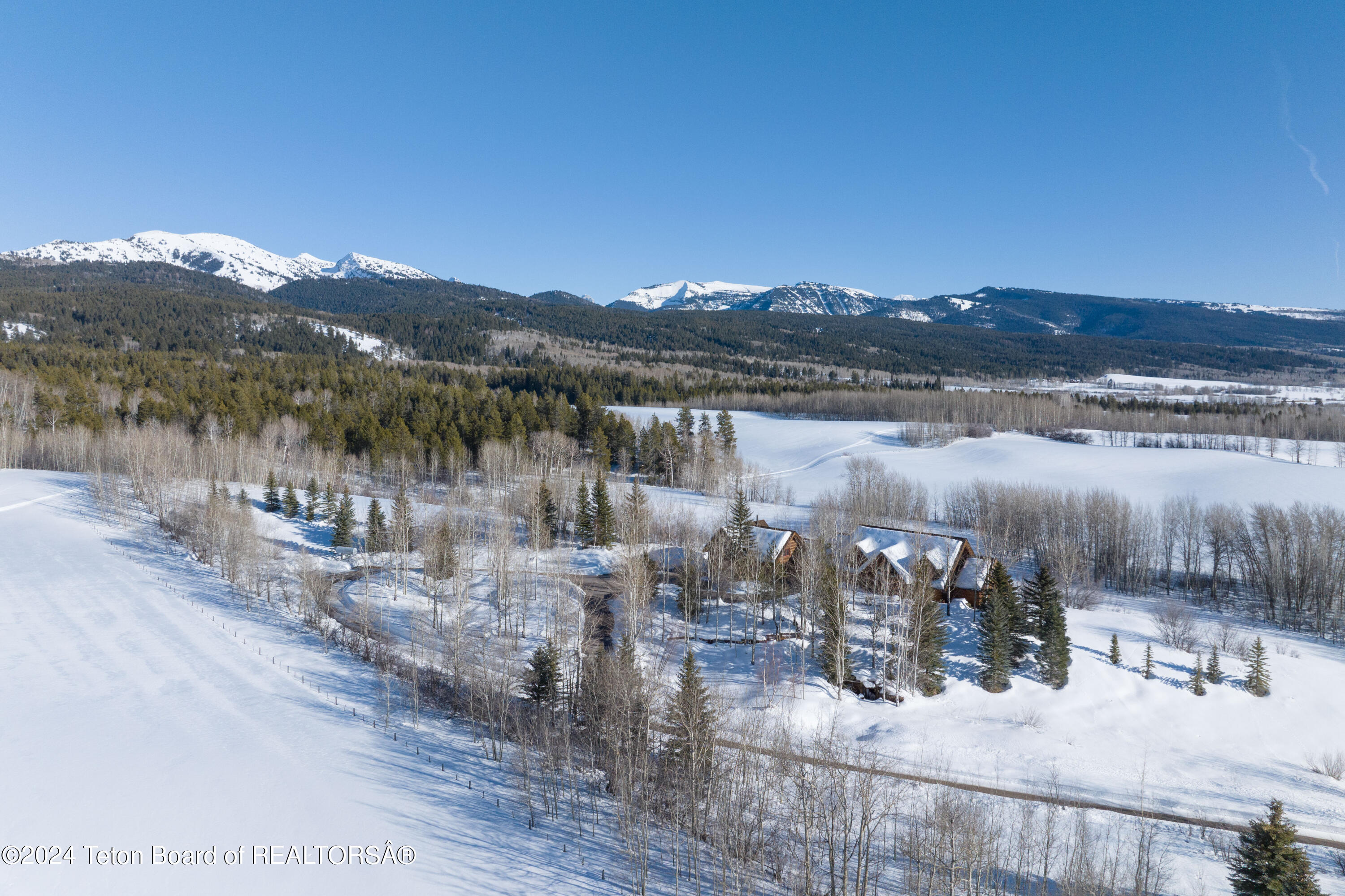 5 Blair Road Alta, WY 83414 - Photo 86 of 91 Winter Aerial 32