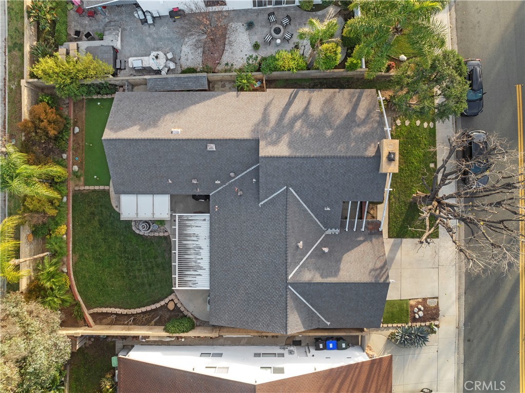 23716 Rotunda Road Valencia, CA 91355 - Photo 2 of 39 an aerial view of a house with yard swimming pool and outdoor seating