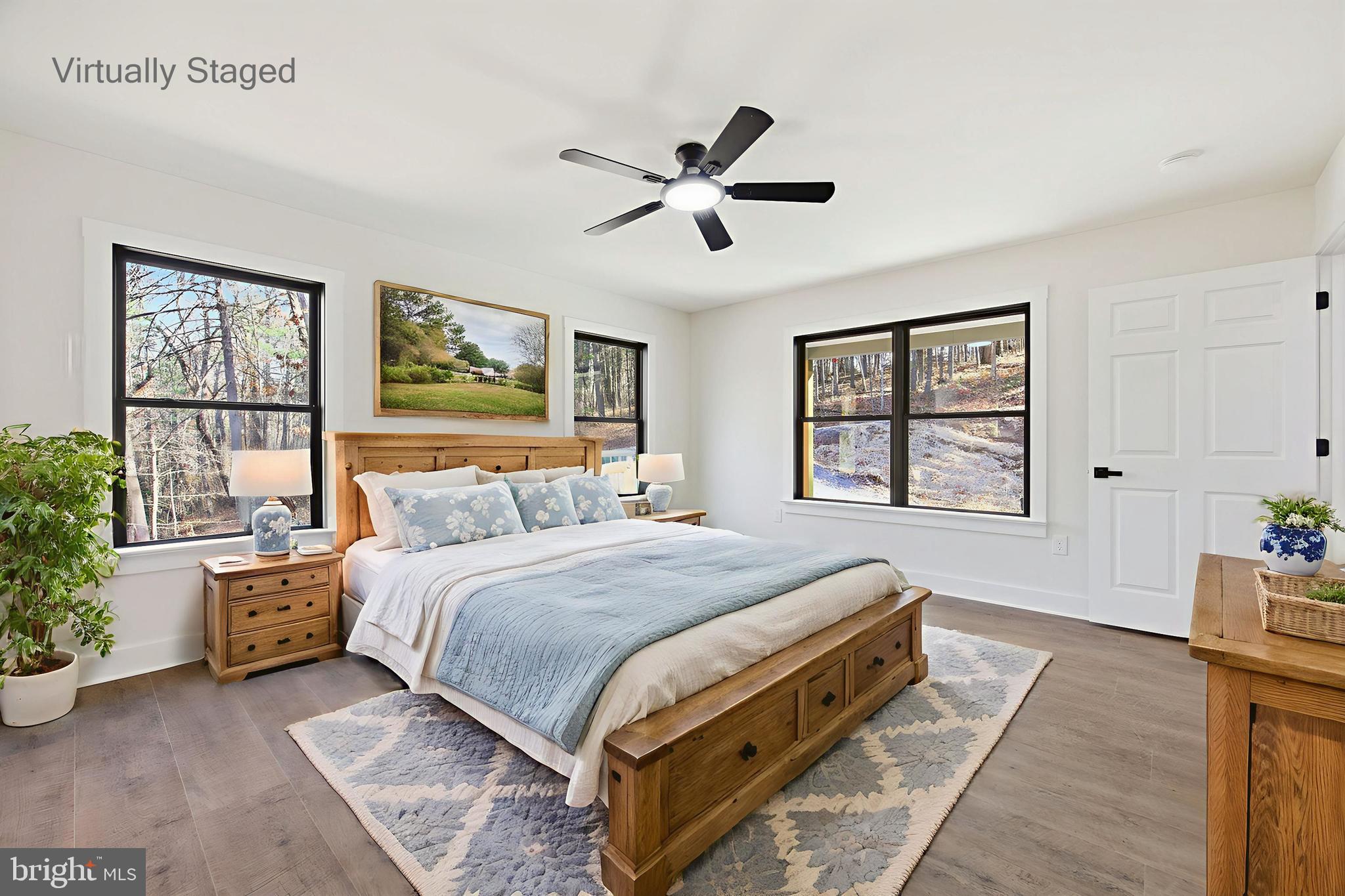 125 Crabapple Road Mount Jackson, VA 22842 - Photo 18 of 51 a bedroom with a large bed and a window