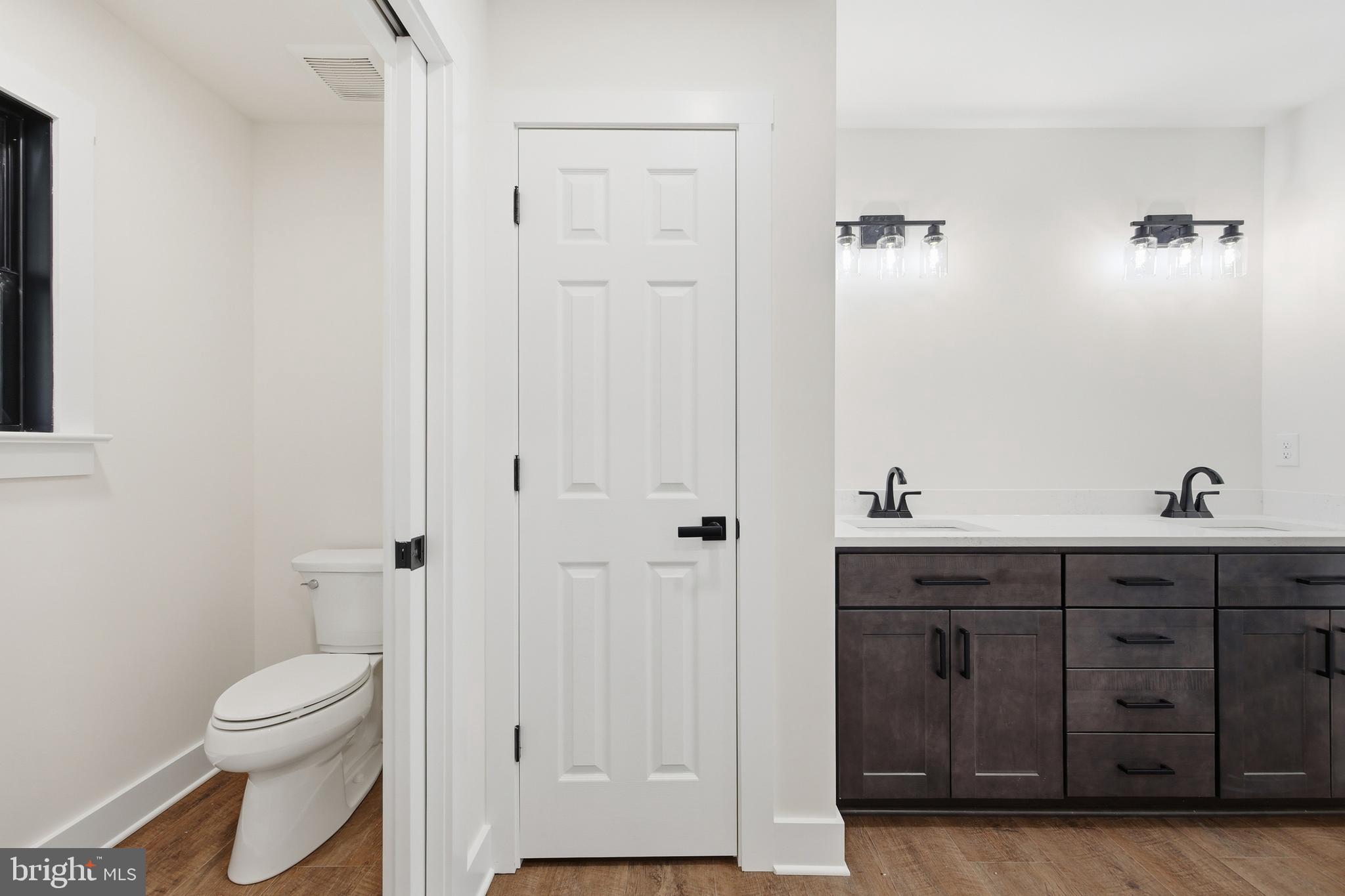 125 Crabapple Road Mount Jackson, VA 22842 - Photo 23 of 51 a spacious bathroom with a granite countertop sink a toilet and shower