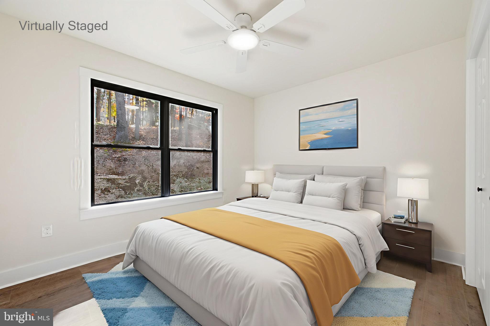 125 Crabapple Road Mount Jackson, VA 22842 - Photo 26 of 51 a bedroom with a bed and a window