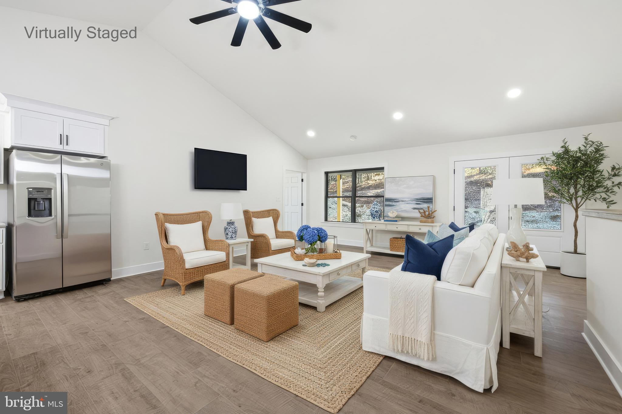 125 Crabapple Road Mount Jackson, VA 22842 - Photo 7 of 51 a living room with furniture and a flat screen tv