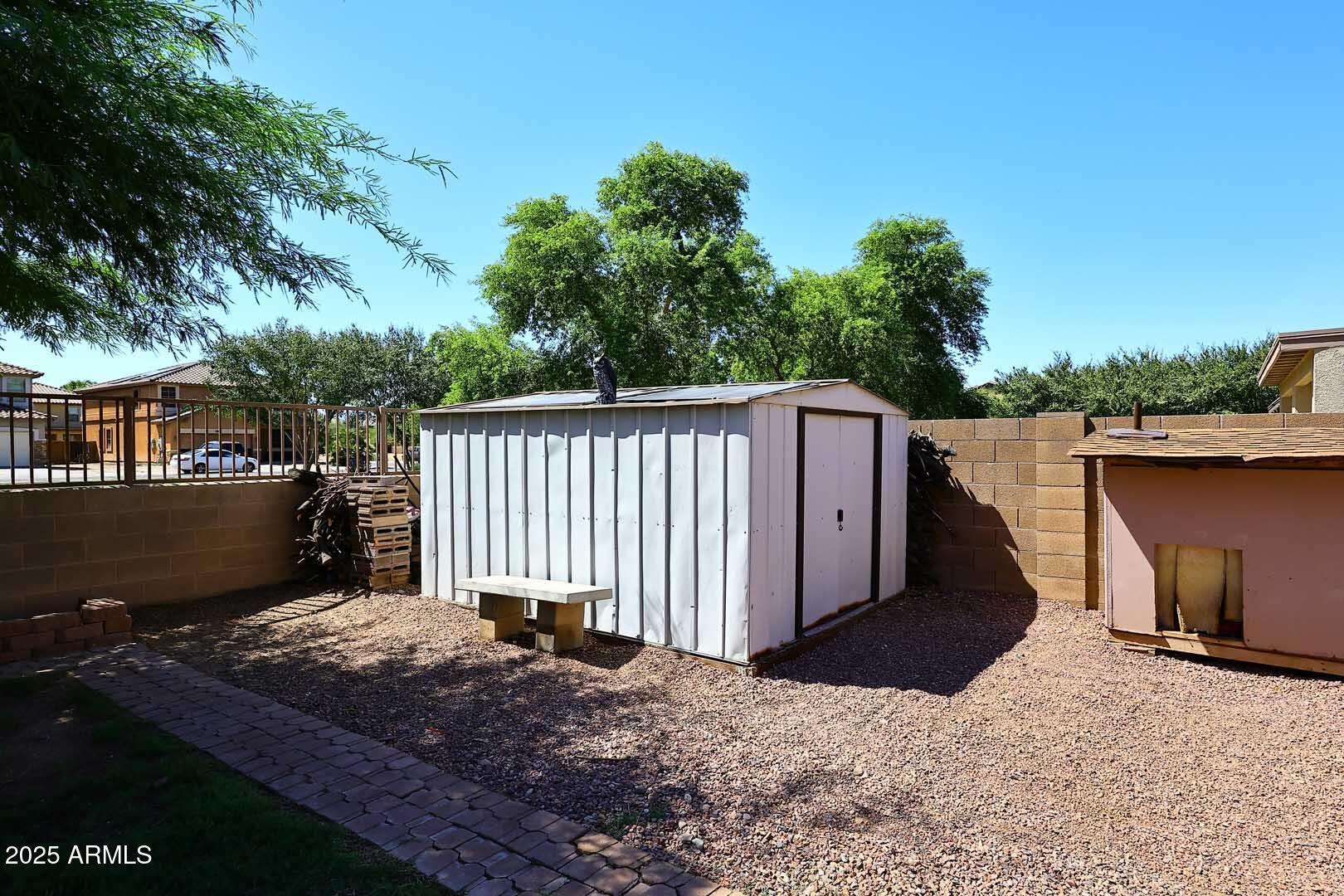 3327 West Leodra Lane Phoenix, AZ 85041 - Photo 42 of 54 Storage Shed