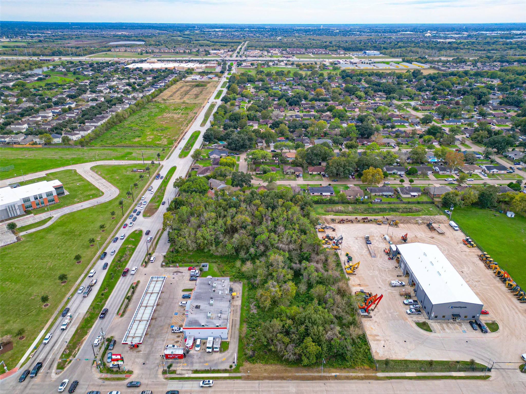 8420 Fuqua Street Houston, TX 77075 - Photo 17 of 17 an aerial view of a city