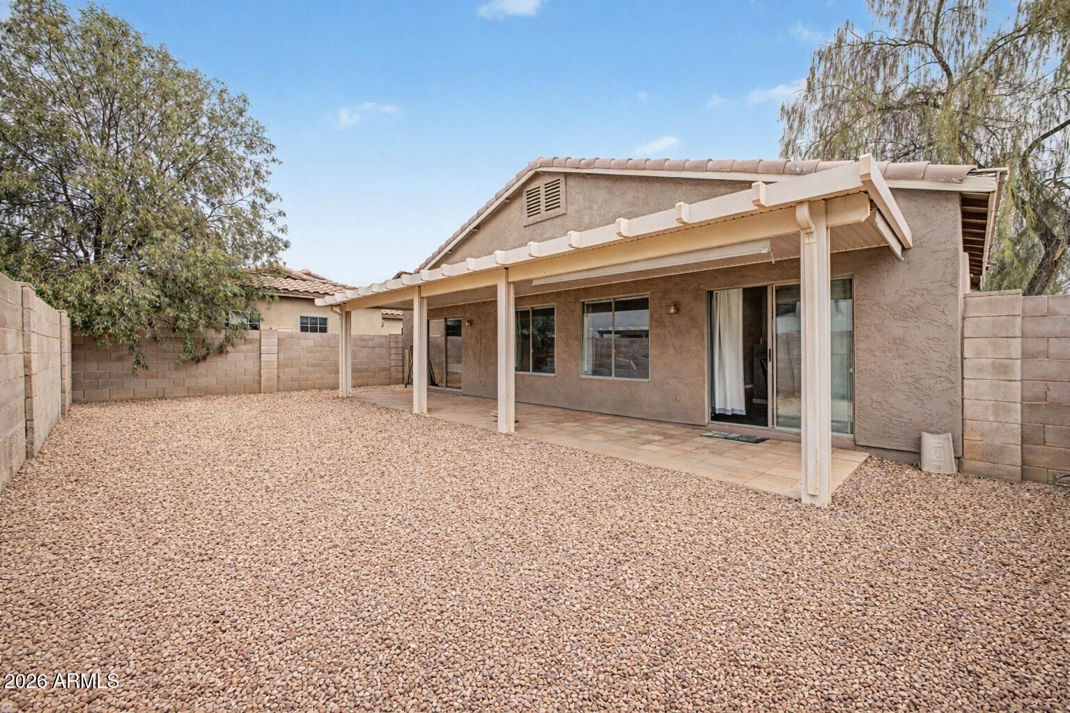 2562 East Riviera Drive Chandler, AZ 85249 - Photo 22 of 28 Backyard Virtually Dressed w: Granite