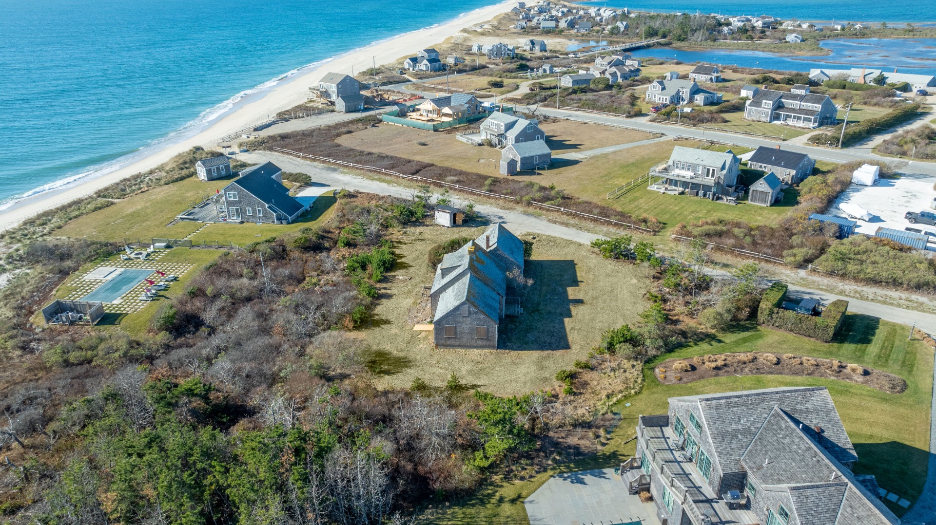 8 Macy Road Nantucket, MA 02554 - Photo 7 of 9 a view of residential houses with outdoor space
