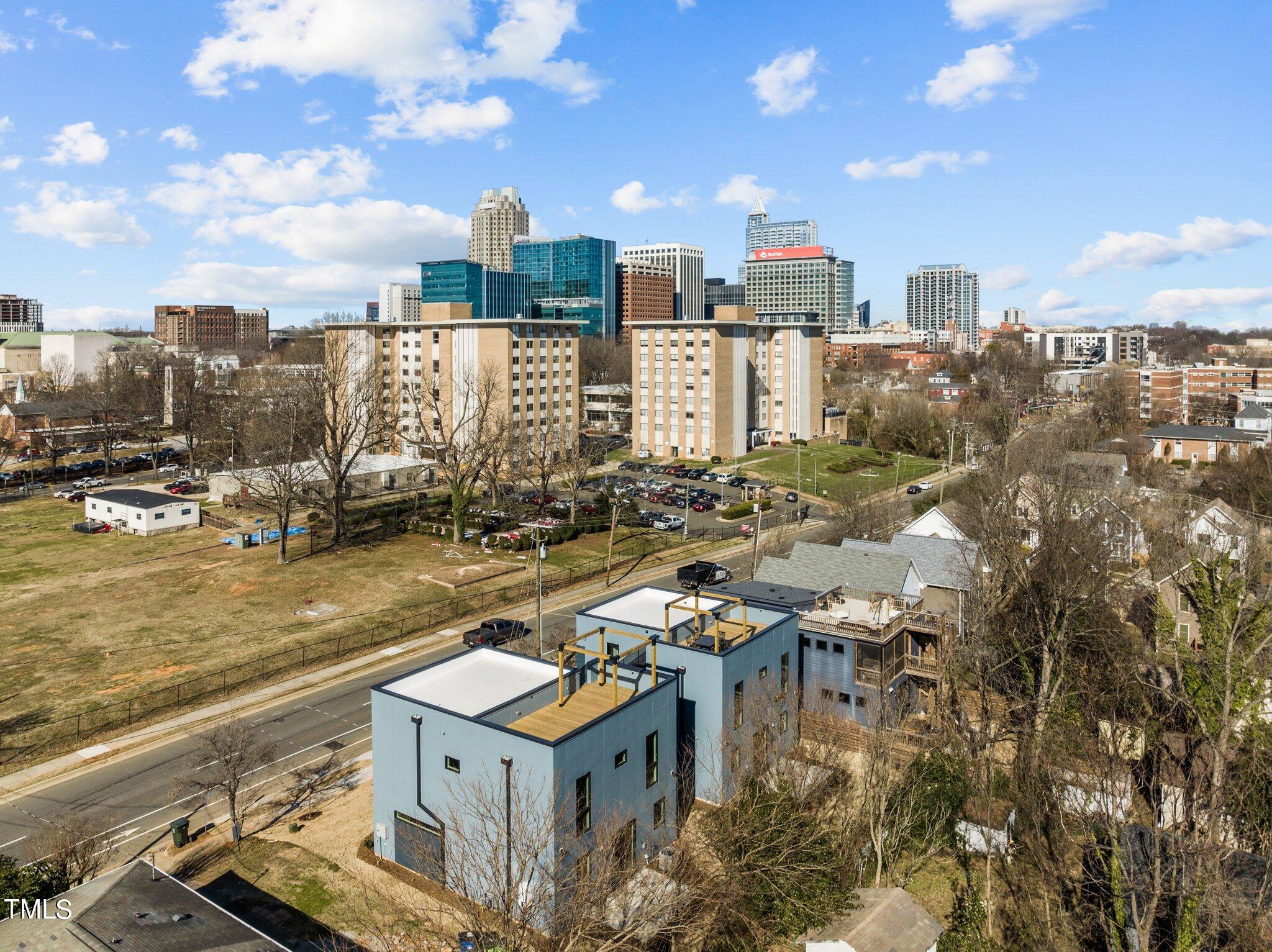 819 South Person Street Raleigh, NC 27601 - Photo 31 of 33 a view of a city with tall buildings