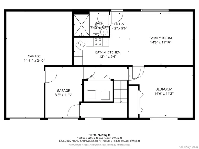 a picture of a bench in front of a window