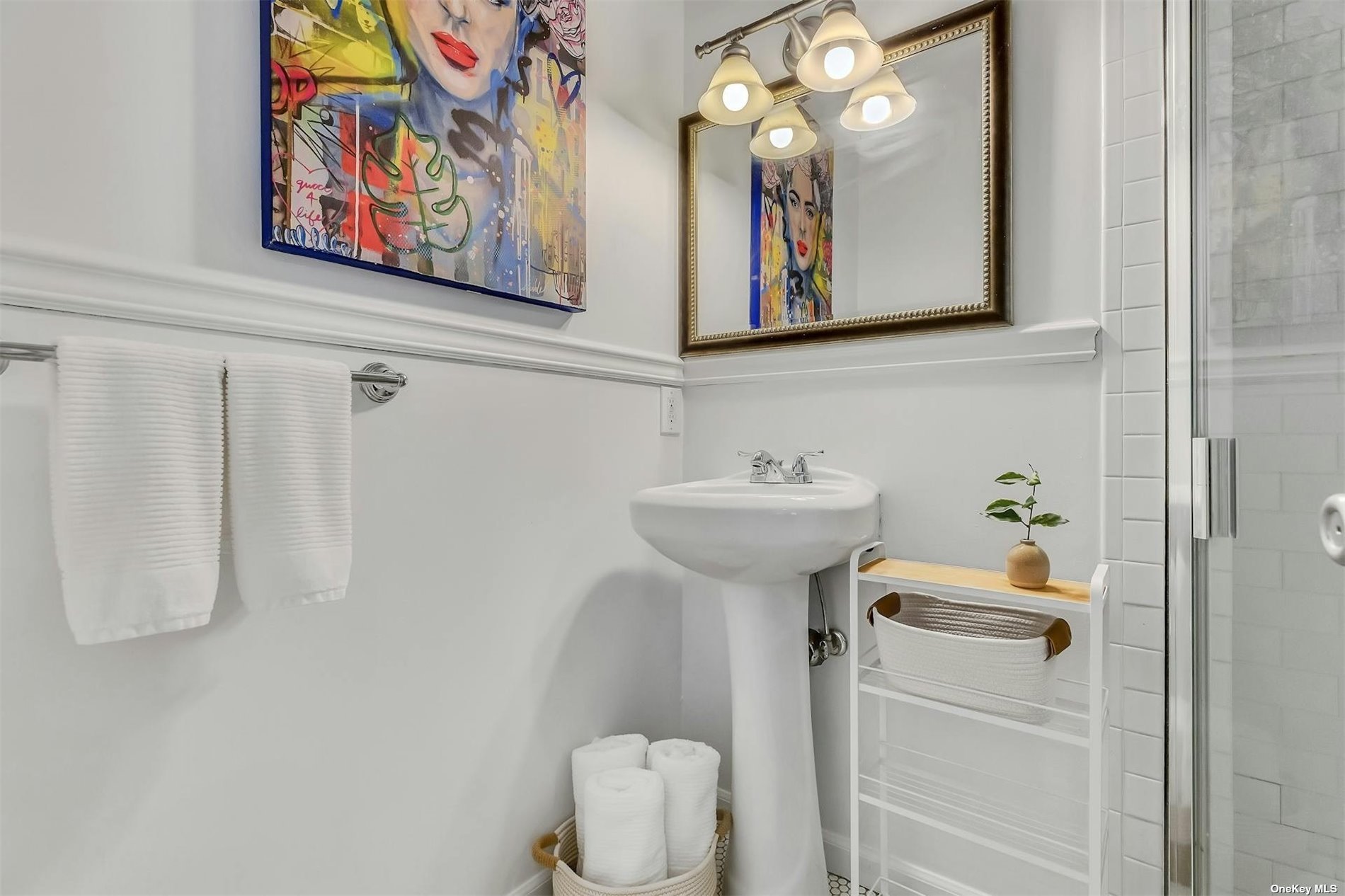 6 Remsenburg, undefined 00000 - Photo 13 of 31 a bathroom with a sink mirror and toilet