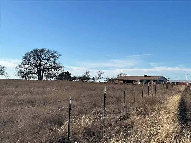 a view of a dry yard