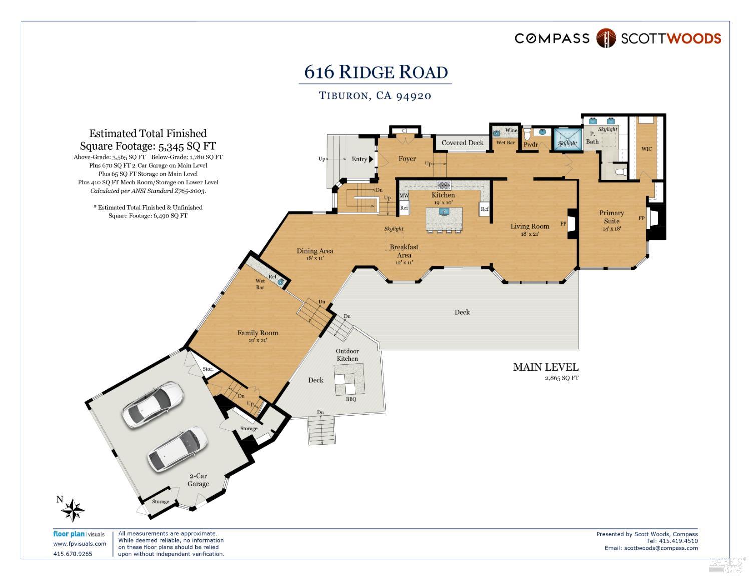 616 Ridge Road Tiburon, CA 94920 - Photo 80 of 81