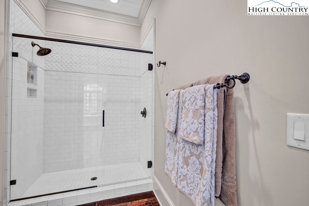 906 Fox Meadow Road Banner Elk, NC 28604 - Photo 20 of 40 a bathroom with a shower