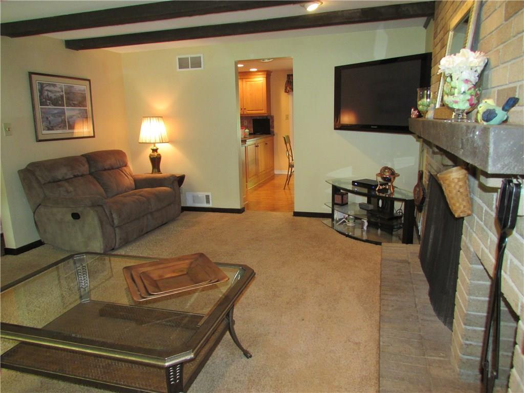 1765 Partridge Run Road Upper St. Clair, PA 15241 - Photo 10 of 25 FAMILY ROOM - Easy access into the kitchen for entertaining.
