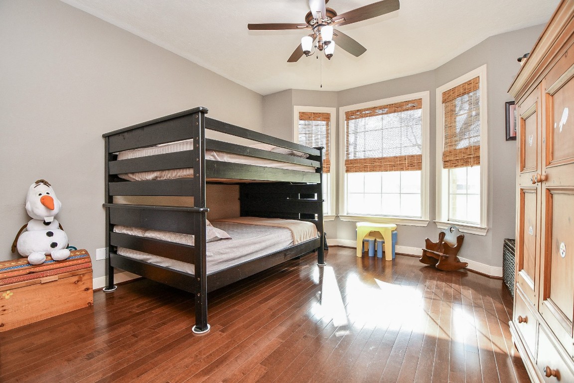3680 Eula Morgan Road Katy, TX 77493 - Photo 30 of 50 This secondary bedroom is on the first floor or could other space.A delightful bay window warms and brightens with sleeping space to explore!