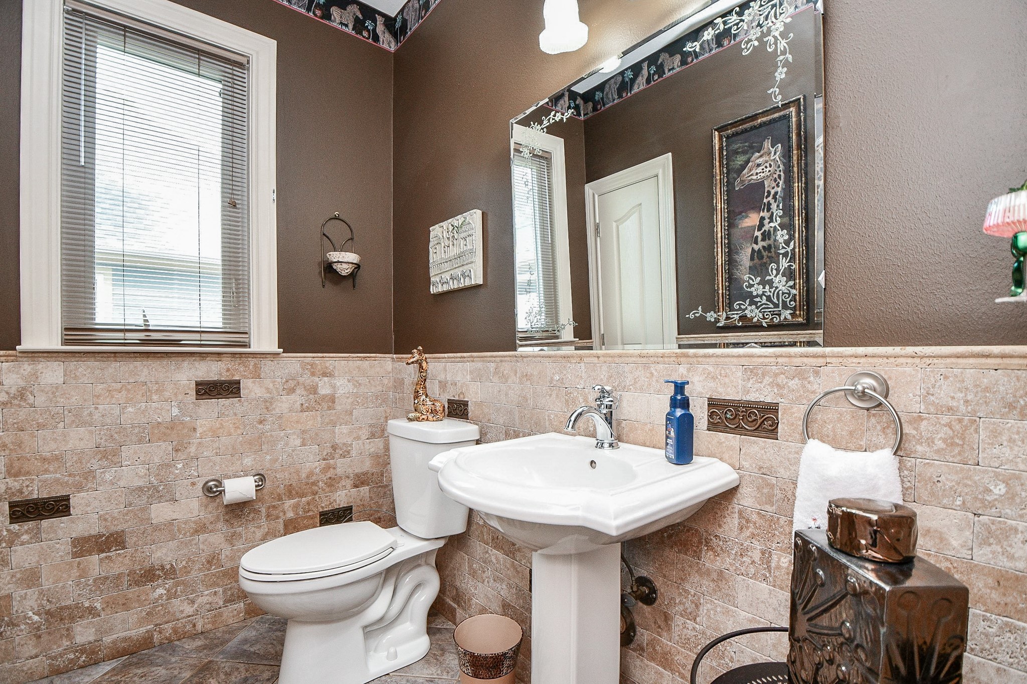 3680 Eula Morgan Road Katy, TX 77493 - Photo 41 of 50 a bathroom with a toilet sink and mirror