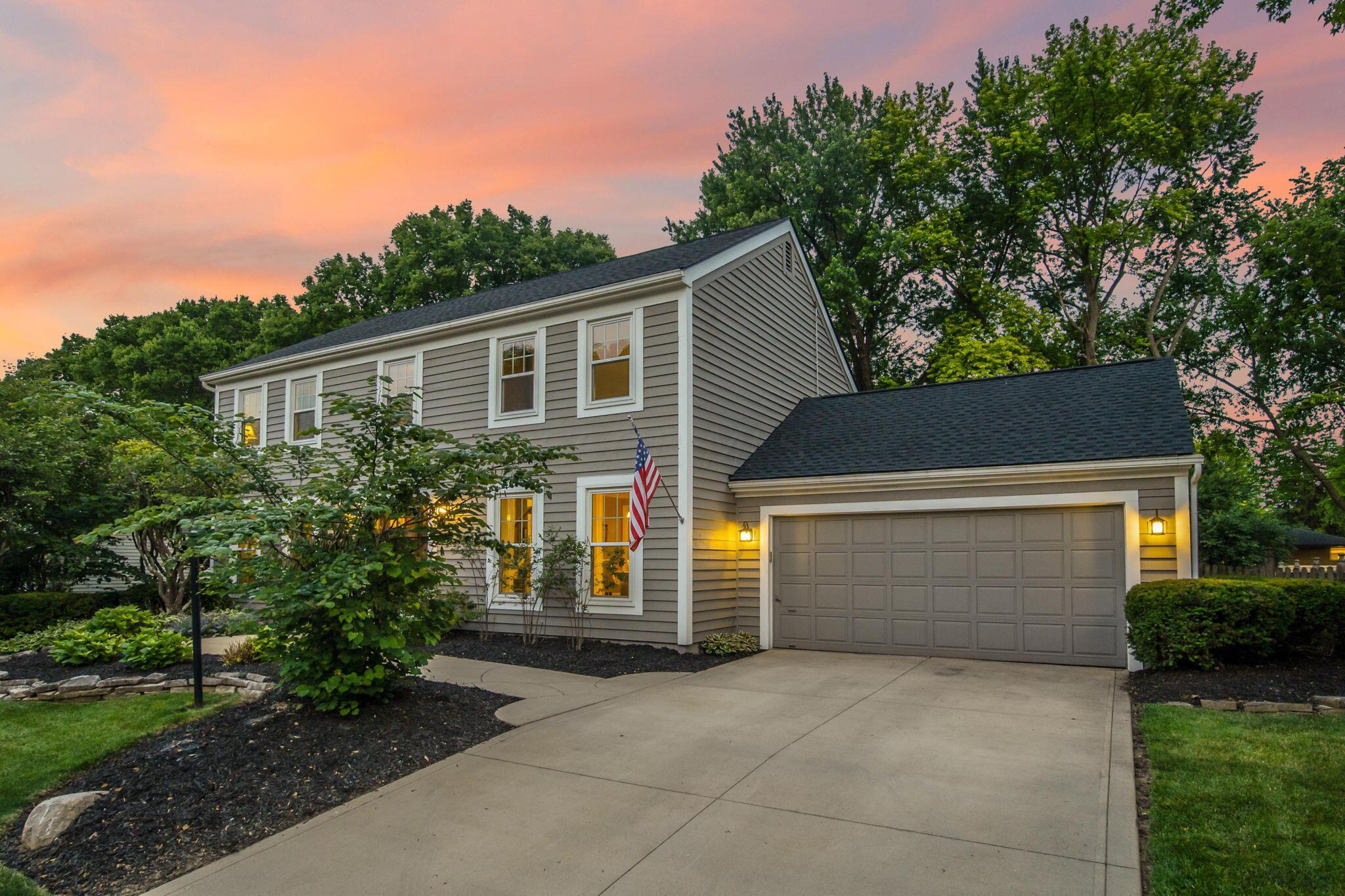 3377 River Narrows Road Hilliard, OH 43026 - Photo 83 of 94 Exterior - Evening Images
