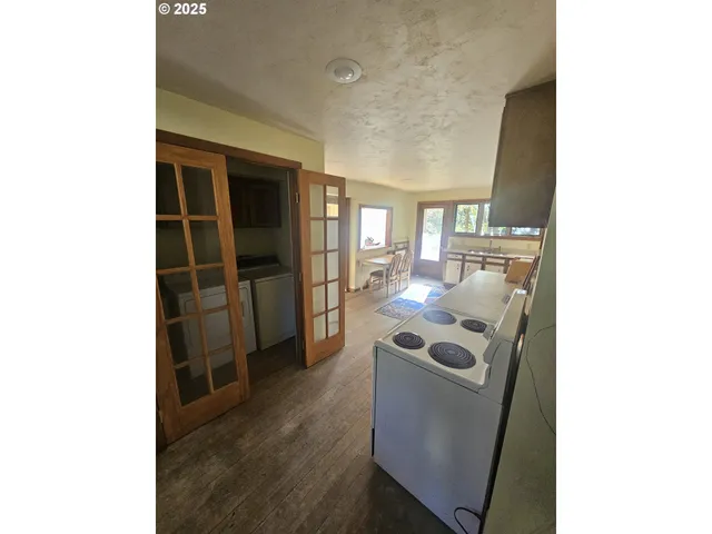 a view of front door