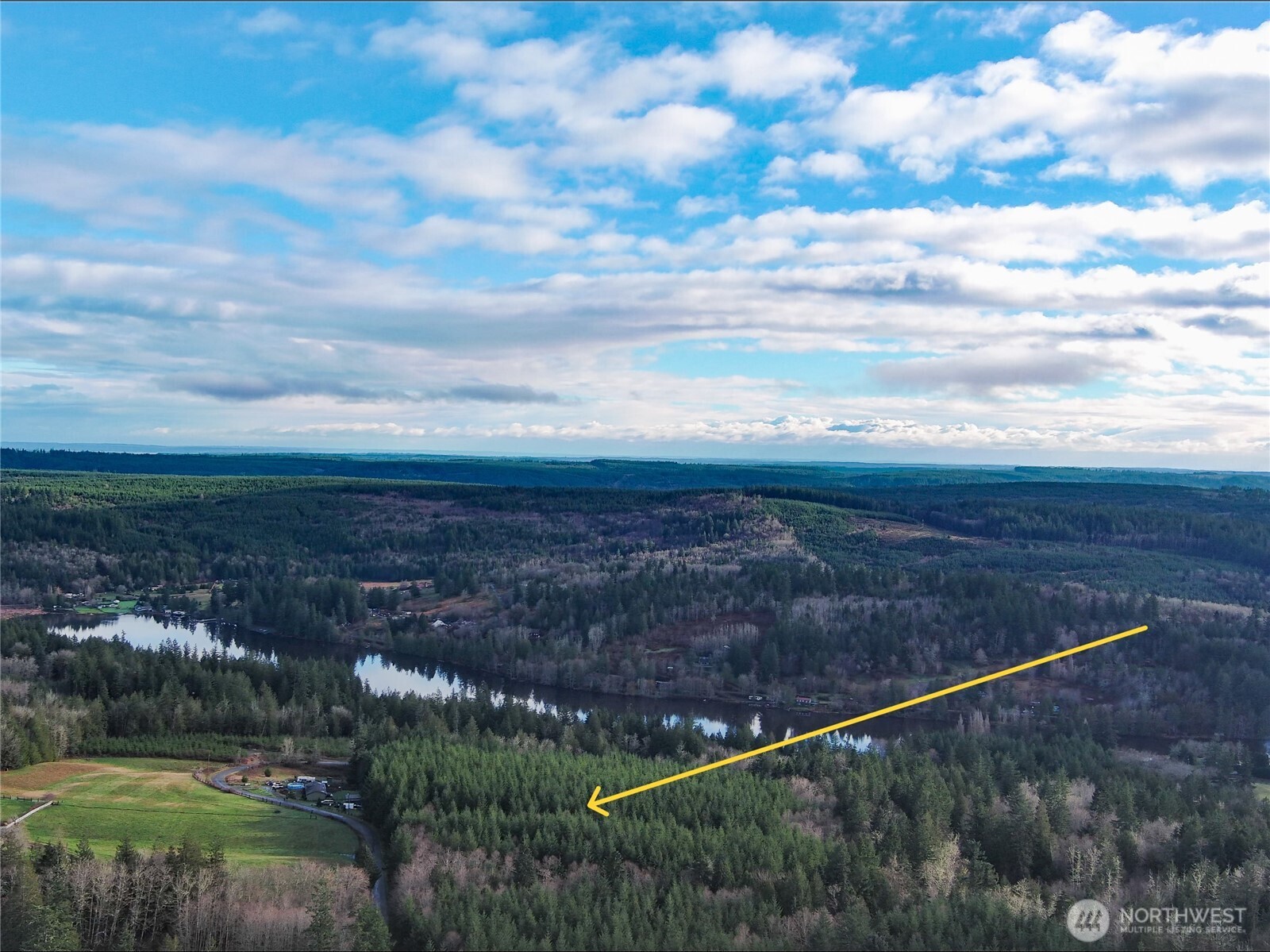 1-xxx Snow Creek Road Quilcene, WA 98376 - Photo 7 of 11 a view of outdoor space and mountain