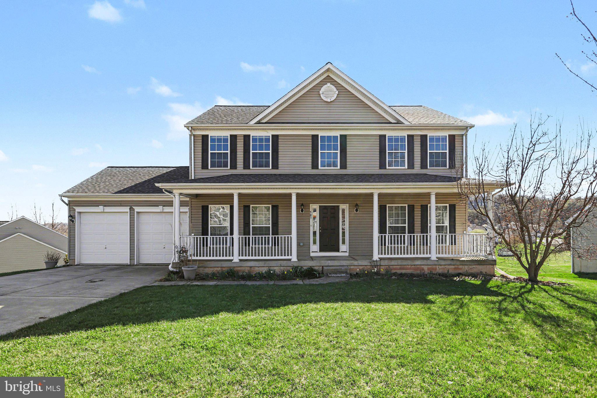 503 Windy Way New Cumberland, PA 17070 - Photo 1 of 29 a front view of a house with a yard