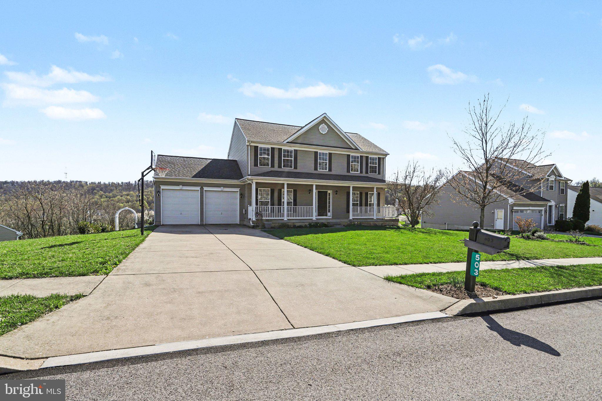 503 Windy Way New Cumberland, PA 17070 - Photo 28 of 29 a front view of house with yard and green space