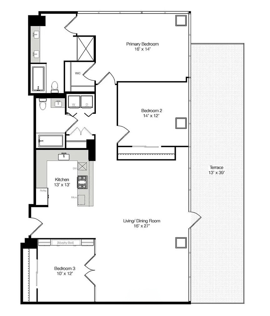 50 East 16th Street, Unit 1405 Chicago, IL 60616 - Photo 36 of 36 unknown