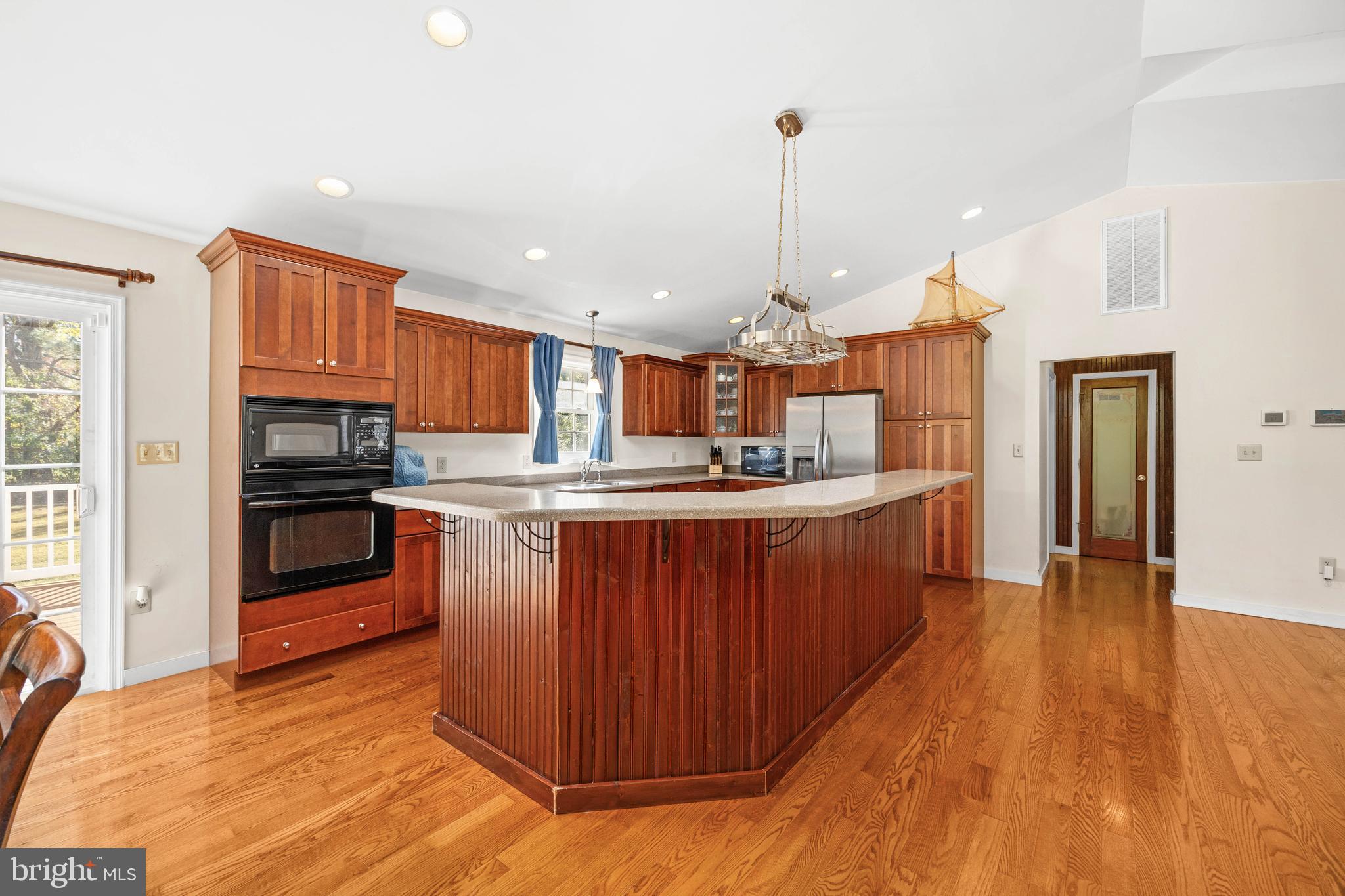 3221 Boone Road Crisfield, MD 21817 - Photo 14 of 56 Gourmet kitchen with cherry cabinets