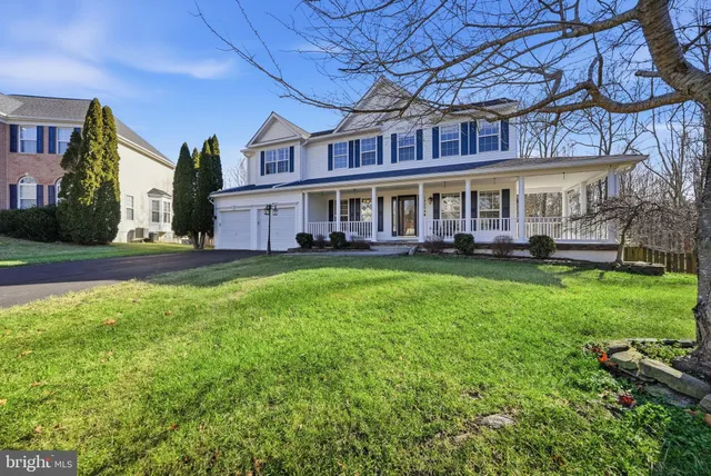 front view of a building with a yard