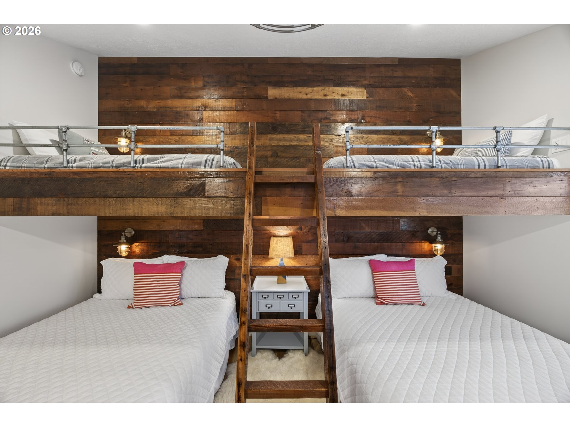 525 Point Avenue Depoe Bay, OR 97341 - Photo 25 of 47 a bedroom with a bed and a dresser