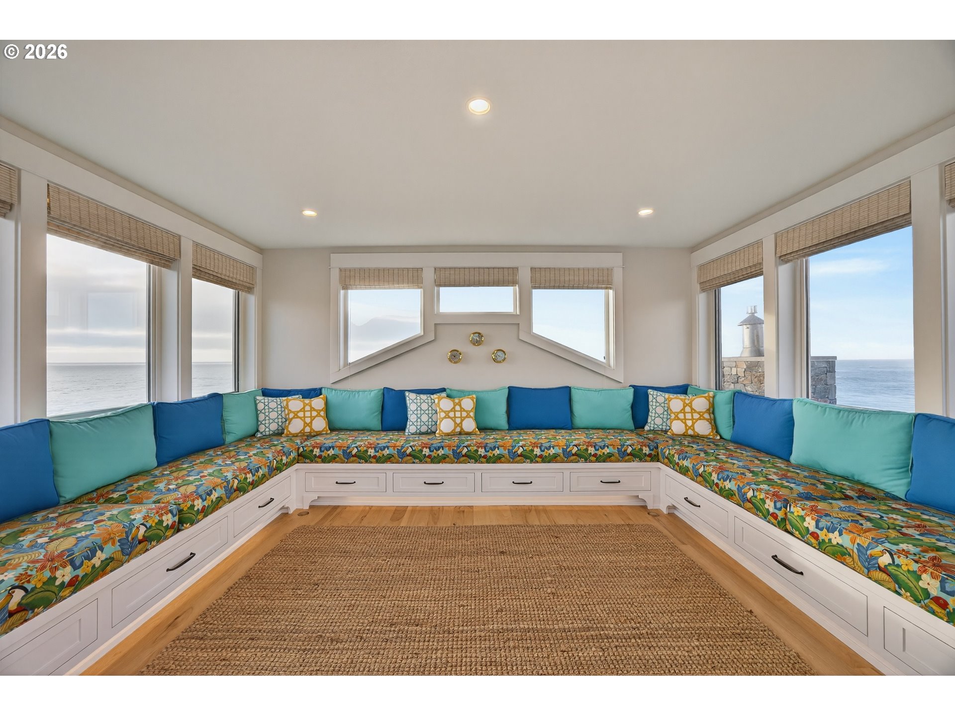 525 Point Avenue Depoe Bay, OR 97341 - Photo 42 of 47 a view of an empty room with a window