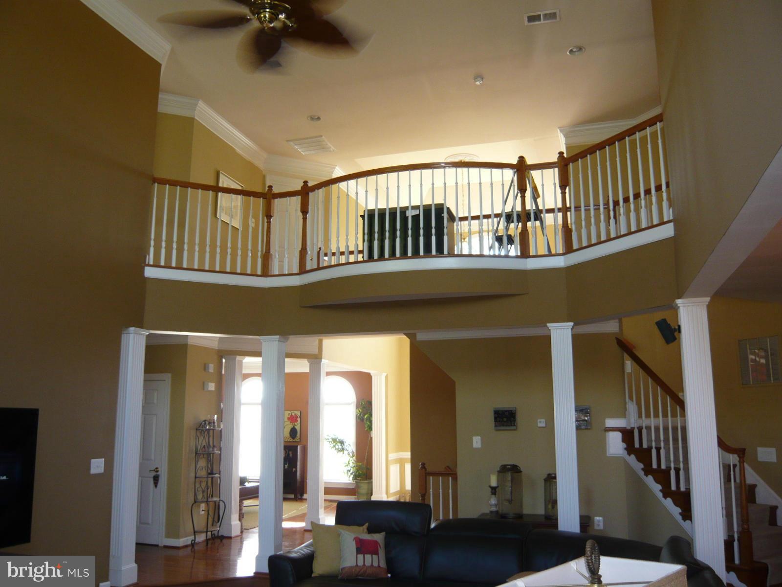 20618 Wilderness Run Road Boonsboro, MD 21713 - Photo 12 of 27 Soaring ceilings and 2nd floor walkway
