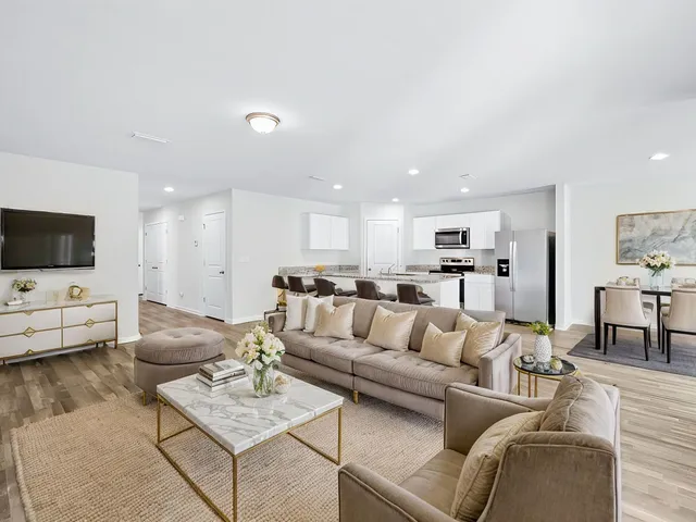 a house view with a outdoor space