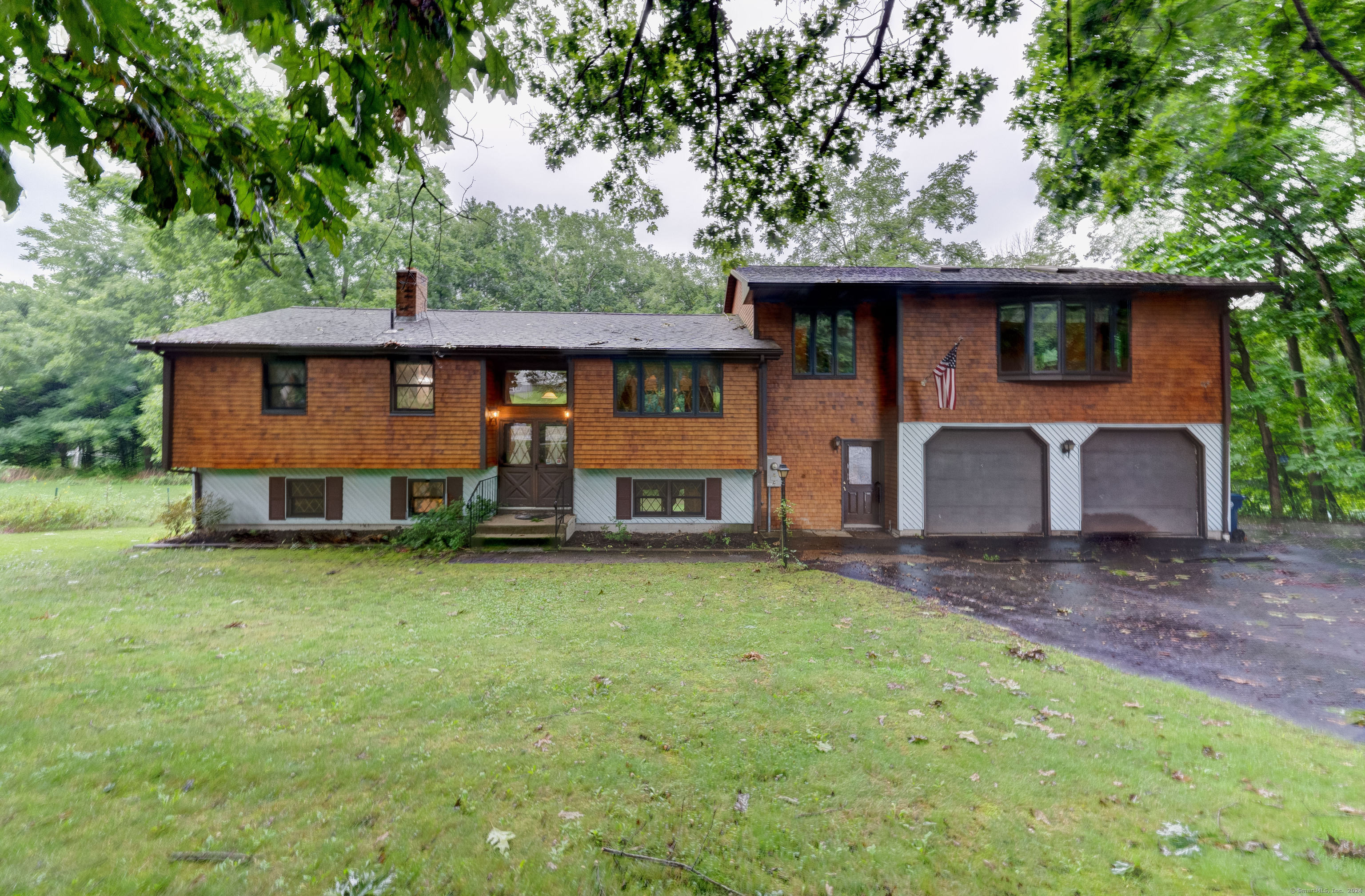 236 South Windham Road Windham, CT 06226 - Photo 1 of 1 a backyard of a house with wooden floor and barbeque oven