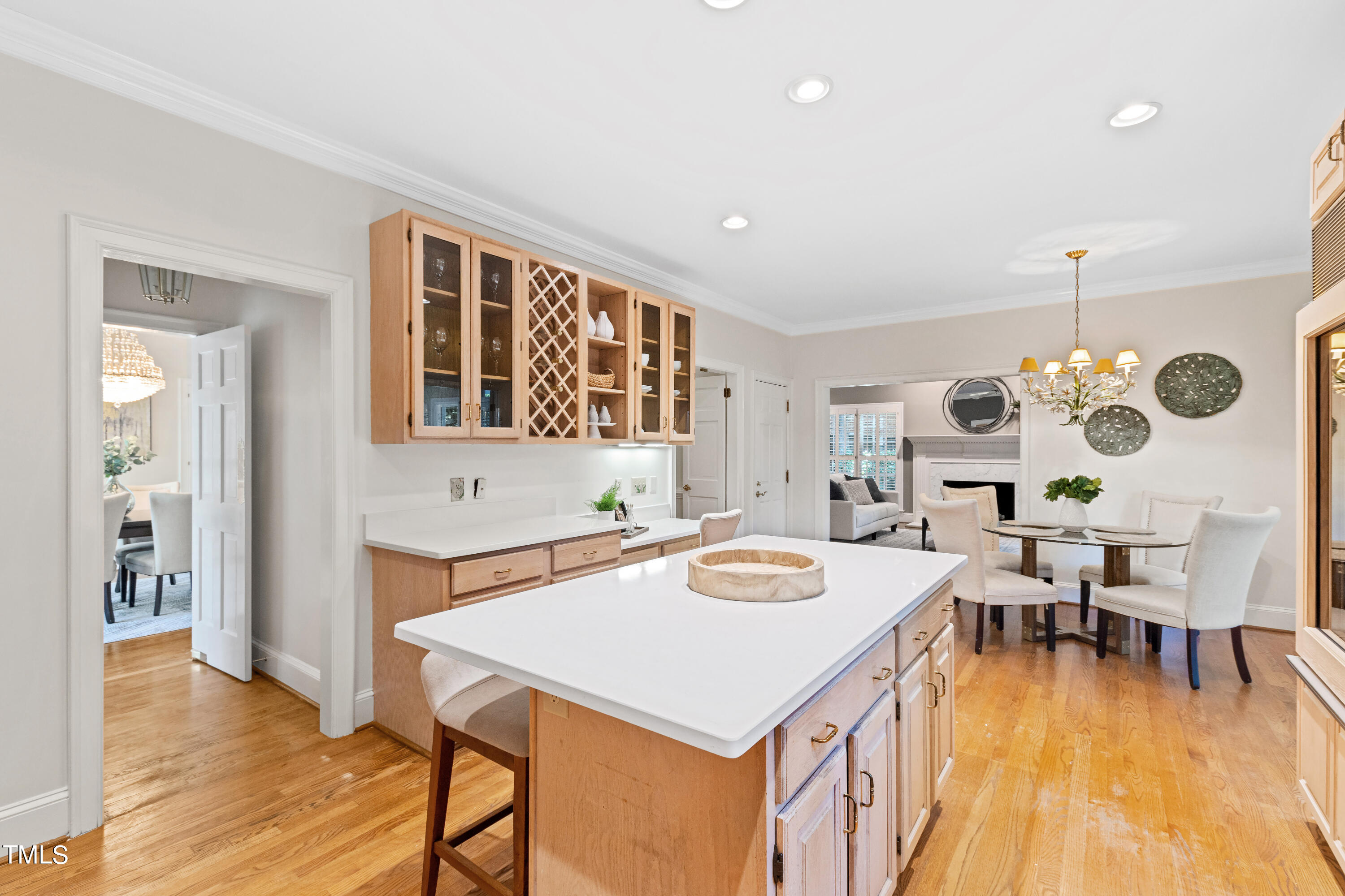 605 Chalfant Court Raleigh, NC 27607 - Photo 13 of 37 a living room with furniture and wooden floor