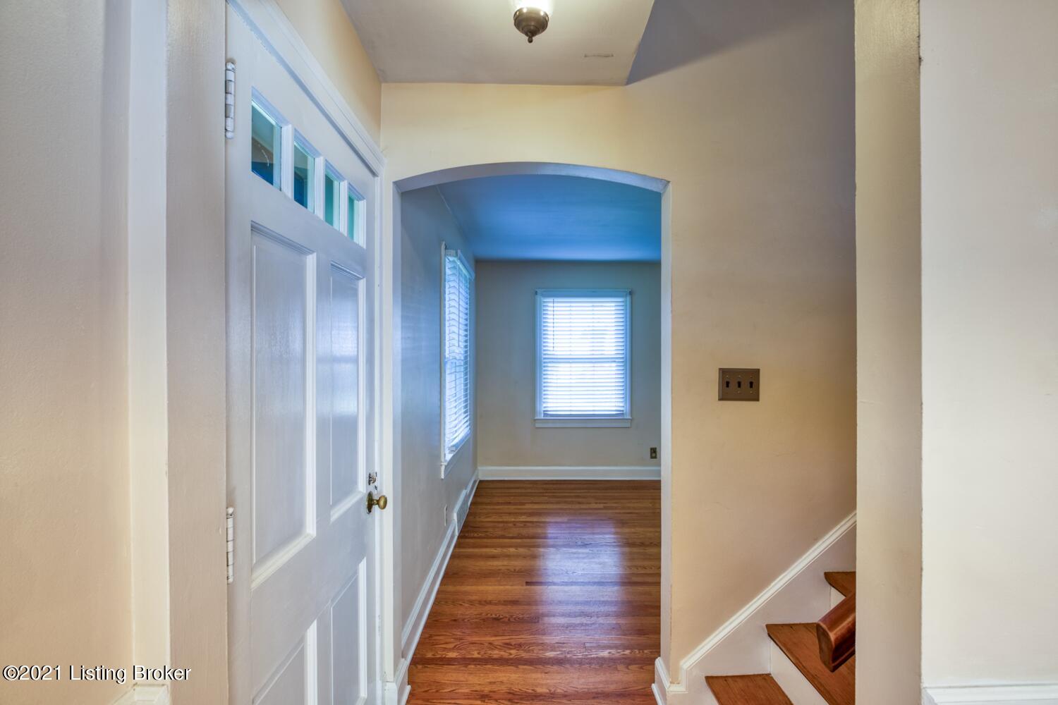 2418 Manchester Road Louisville, KY 40205 - Photo 4 of 43 Stairs to living room and dining room.