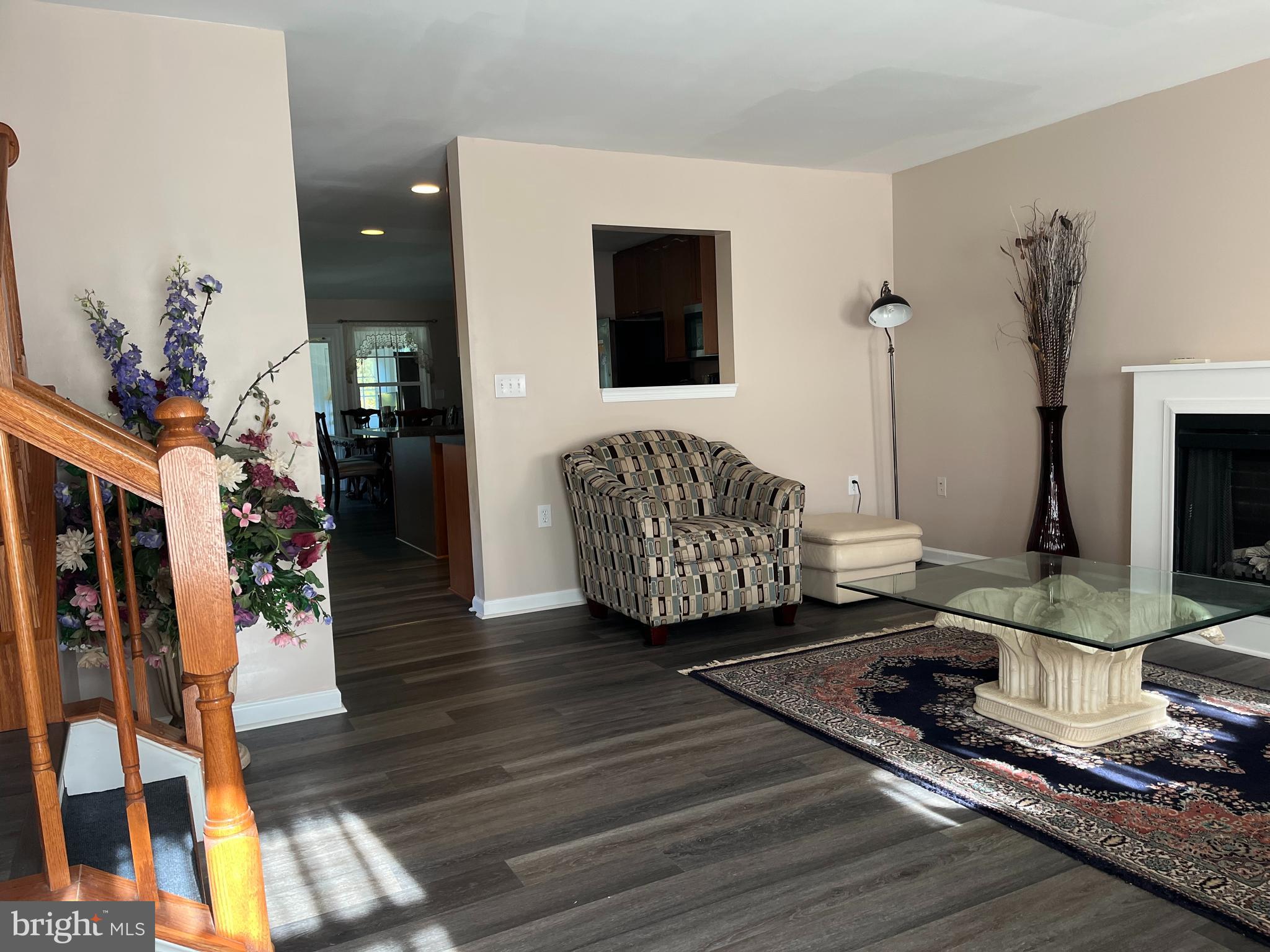 199 Rumbling Rock Road Hedgesville, WV 25427 - Photo 5 of 44 a living room with furniture and a flat screen tv