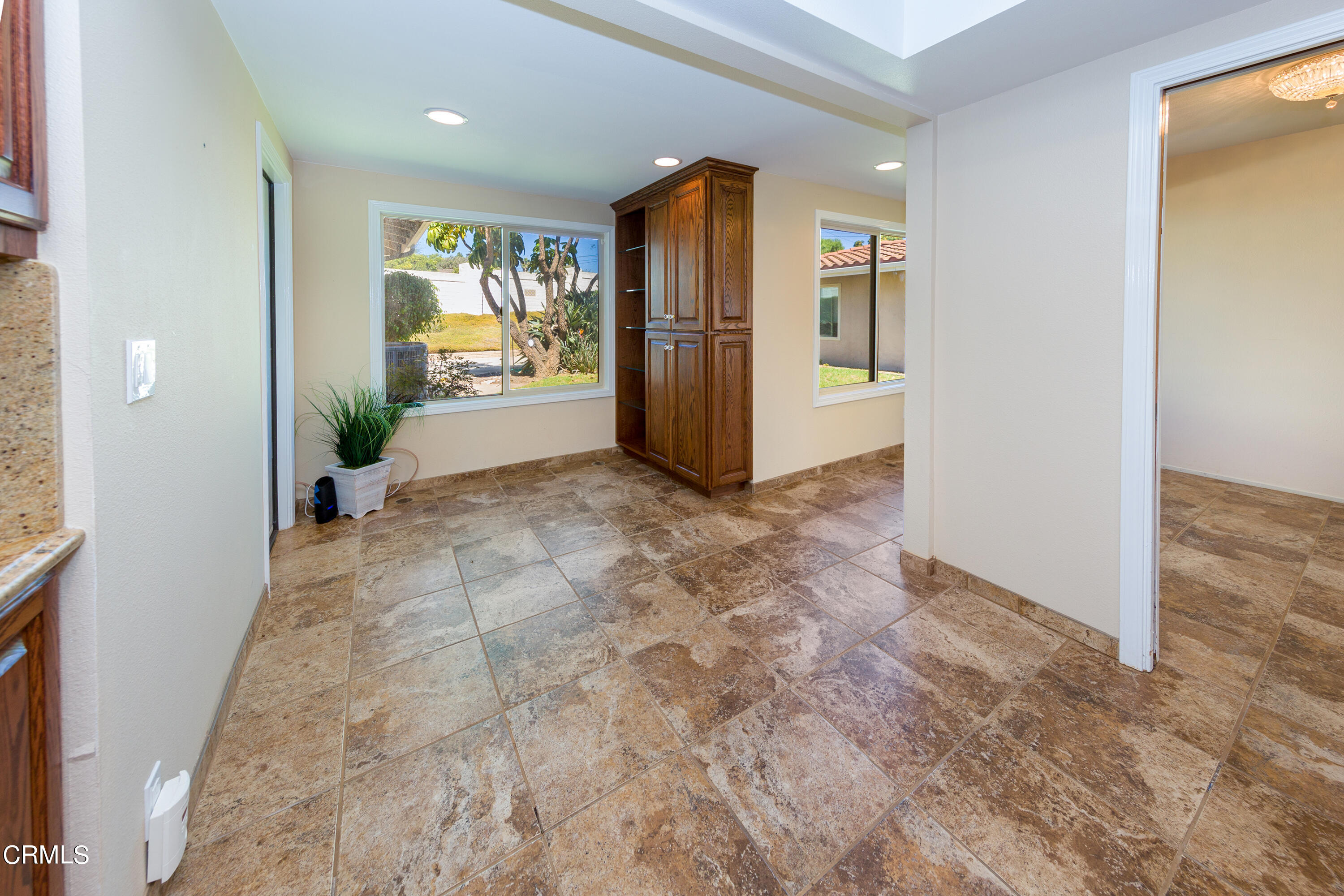 75 Vientos Road Camarillo, CA 93010 - Photo 13 of 36 a view of a hallway with wooden shelves