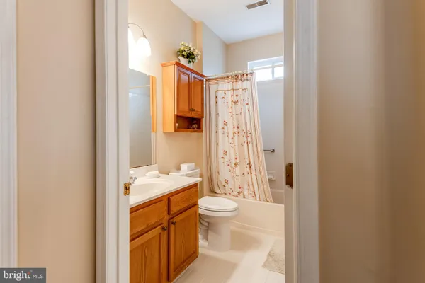 a bathroom with a sink toilet vanity and shower