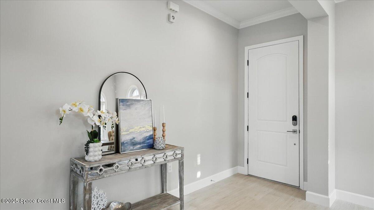 8348 Gullen Drive Melbourne, FL 32940 - Photo 8 of 58 a view of living room with fireplace