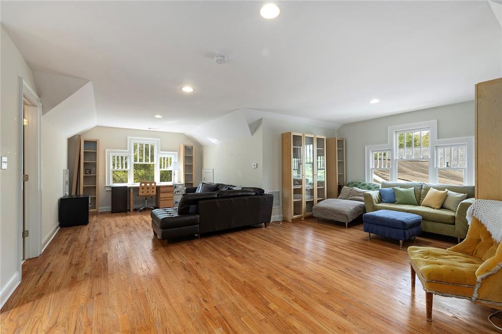 120 Park Place Decatur, GA 30030 - Photo 26 of 35 a living room with furniture and a large window